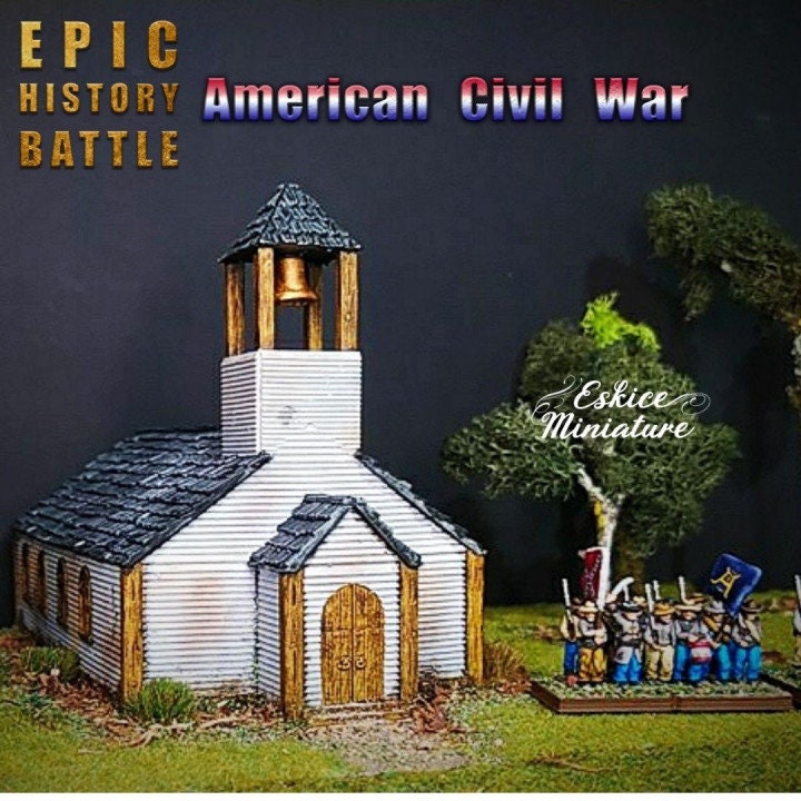 Historical Wargaming American Church Various Scales Historical Wargaming (US tariffs are pre-paid by us)