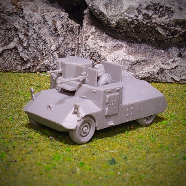 WWII UK Morris LRC Armoured Car Various Scales Historical Wargaming