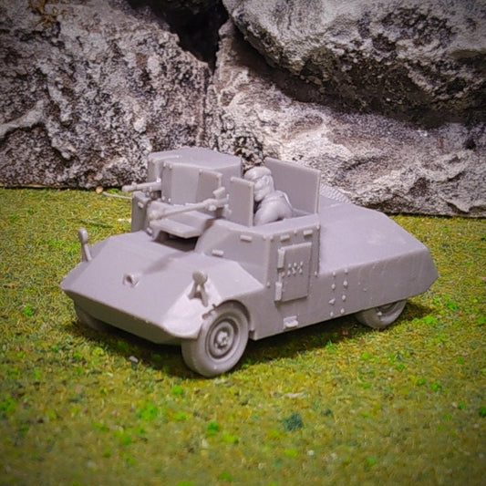 WWII UK Morris LRC Armoured Car Various Scales Historical Wargaming