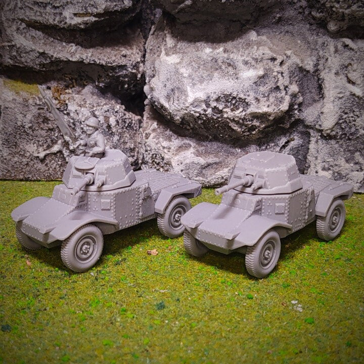 WWII French Panhard Armoured Car Various Scales Historical Wargaming