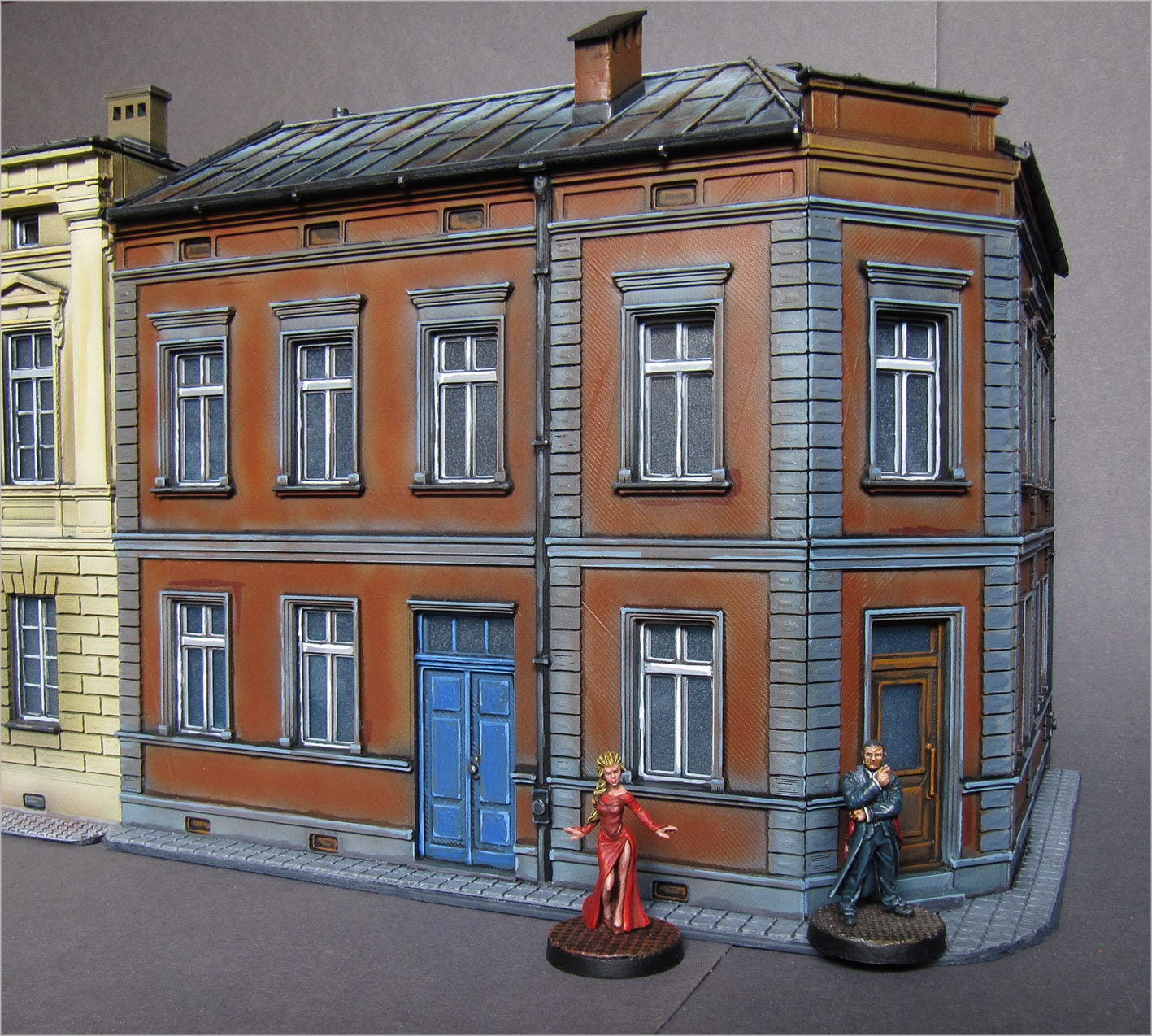 Wargaming Terrain Urban House E Various Scales Historical Wargaming