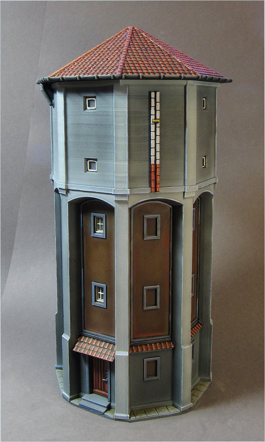 Wargaming Terrain Water Tower Various Scales Historical Wargaming