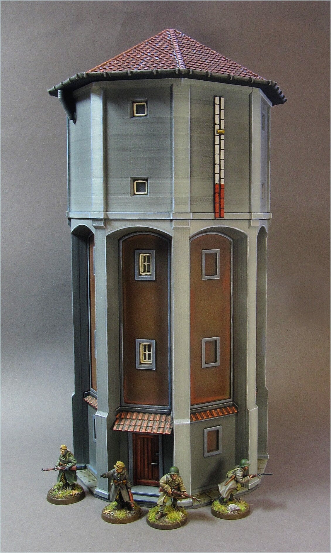 Wargaming Terrain Water Tower Various Scales Historical Wargaming