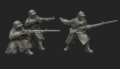 WWII Soviet Winter War Squad (10 models) Various Scales Historical Wargaming
