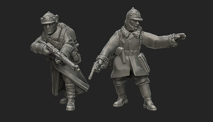 WWII Soviet Winter War Squad (10 models) Various Scales Historical Wargaming