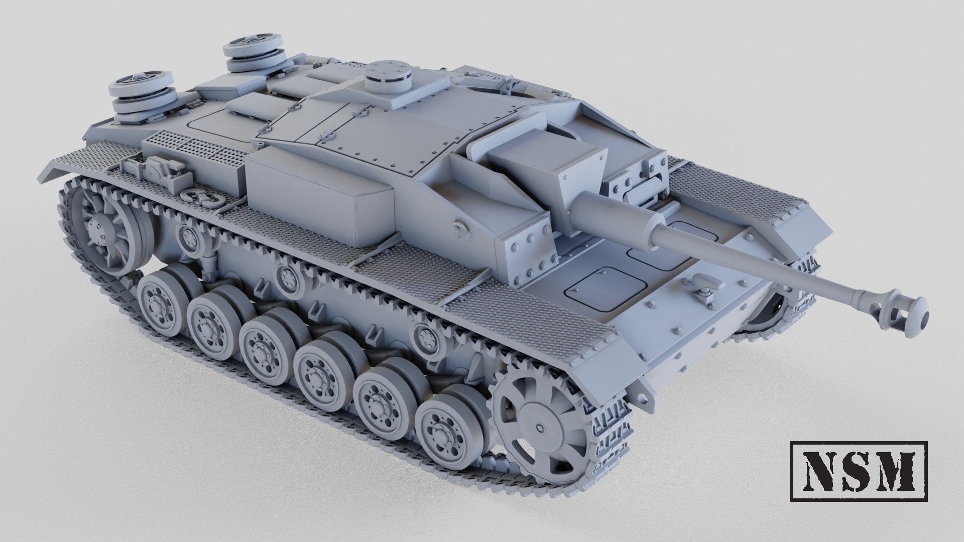 WWII German Stug III F8 Various Scales Historical Wargaming (US tariffs are pre-paid by us)