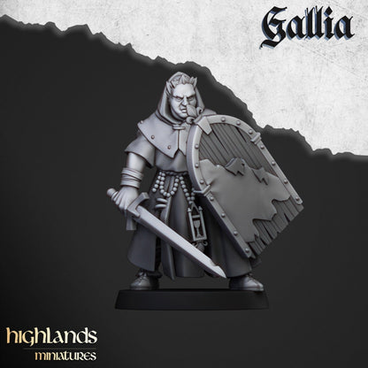 Highland Miniatures Grail Pilgrims Fantasy ToW AoS