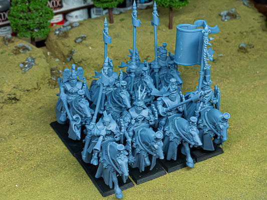 Highland Miniatures Royal Knights of Gallia x8  Fantasy AoS TOW