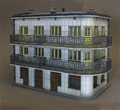 Wargaming Terrain Modernist House A Various Scales Historical Wargaming
