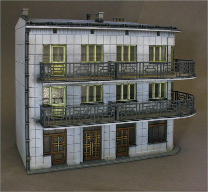 Wargaming Terrain Modernist House A Various Scales Historical Wargaming