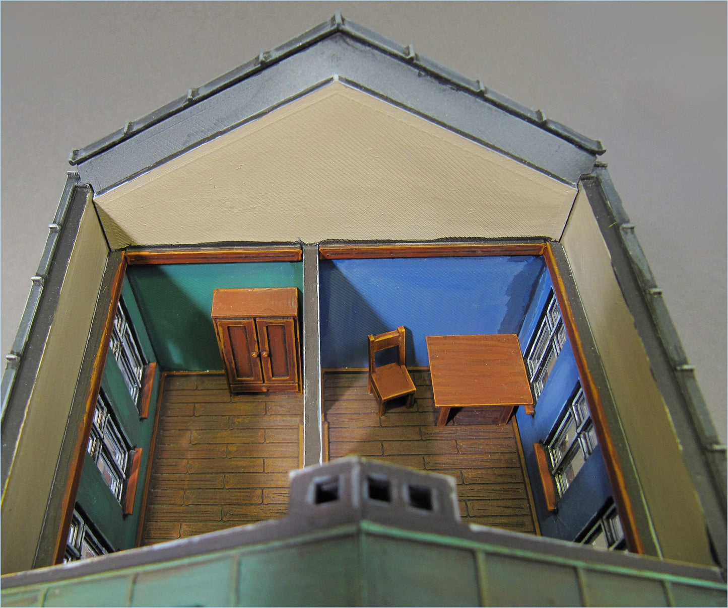 Wargaming Terrain Urban House C Various Scales Historical Wargaming (US tariffs are pre-paid by us)