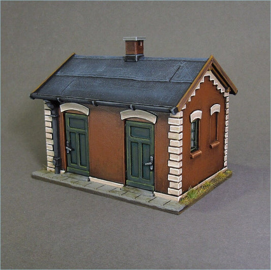 Wargaming Terrain Railway Toilet Various Scales Historical Wargaming