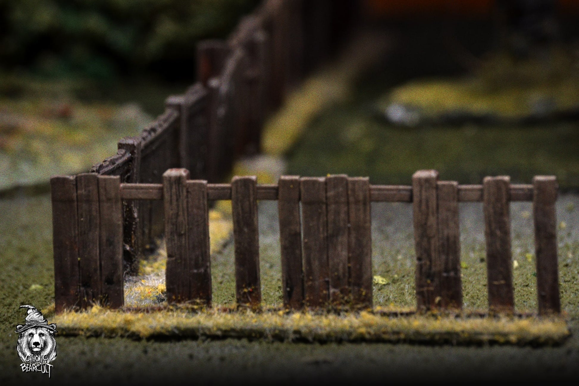 Wargaming Terrain Wooden Fence Sections 5cm (10pcs) Various Scales Historical Wargaming