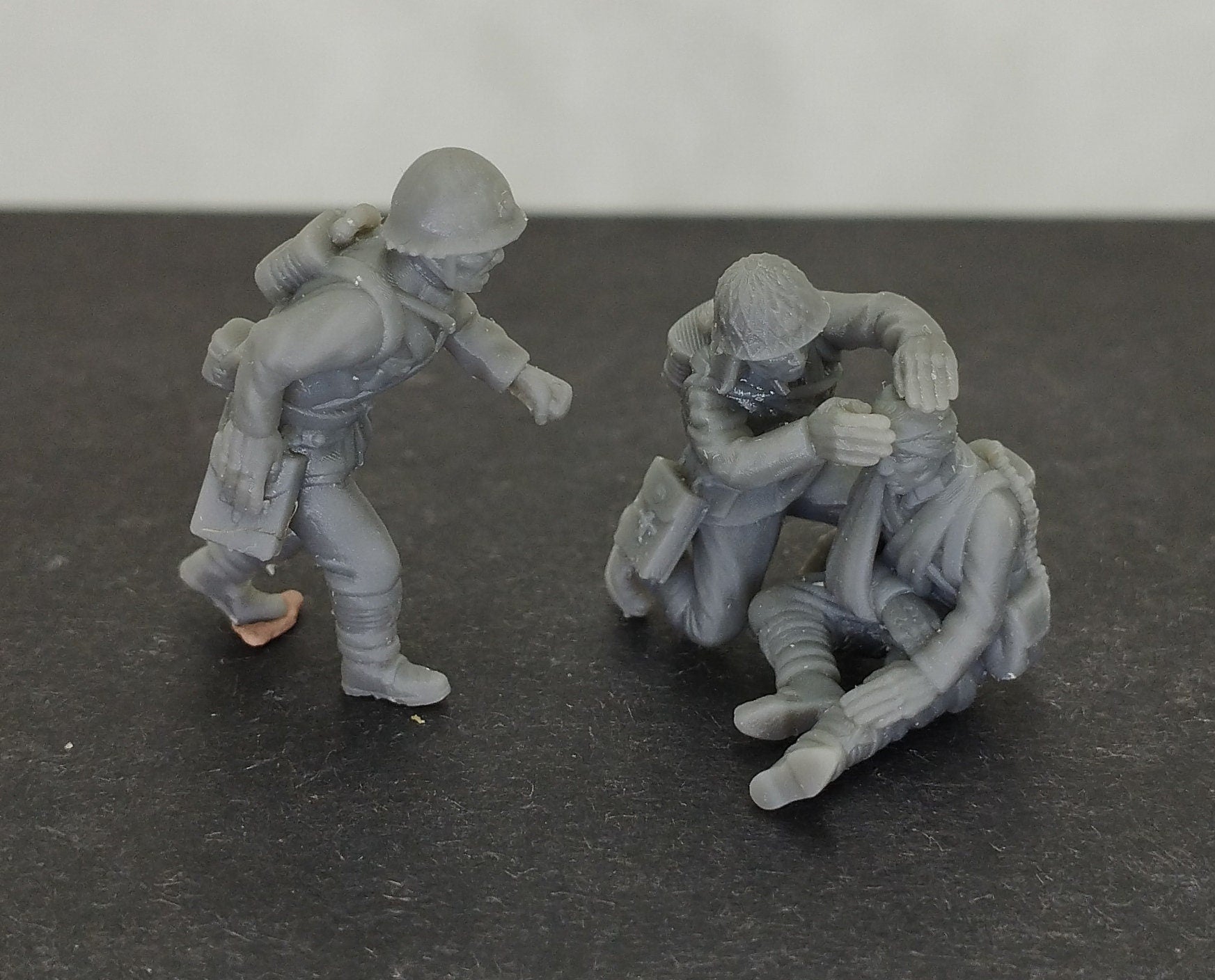 WWII Japanese SNLF Medic Team (3 models) Various Scales Historical Wargaming (US tariffs are pre-paid by us)