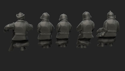 WWII Soviet Winter War Passengers Set (10 models) Various Scales Historical Wargaming