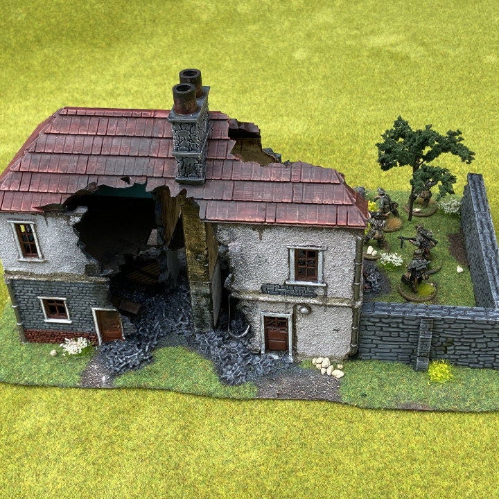 Wargaming Terrain Maisonette Various Scales Historical Wargaming (US tariffs are pre-paid by us)