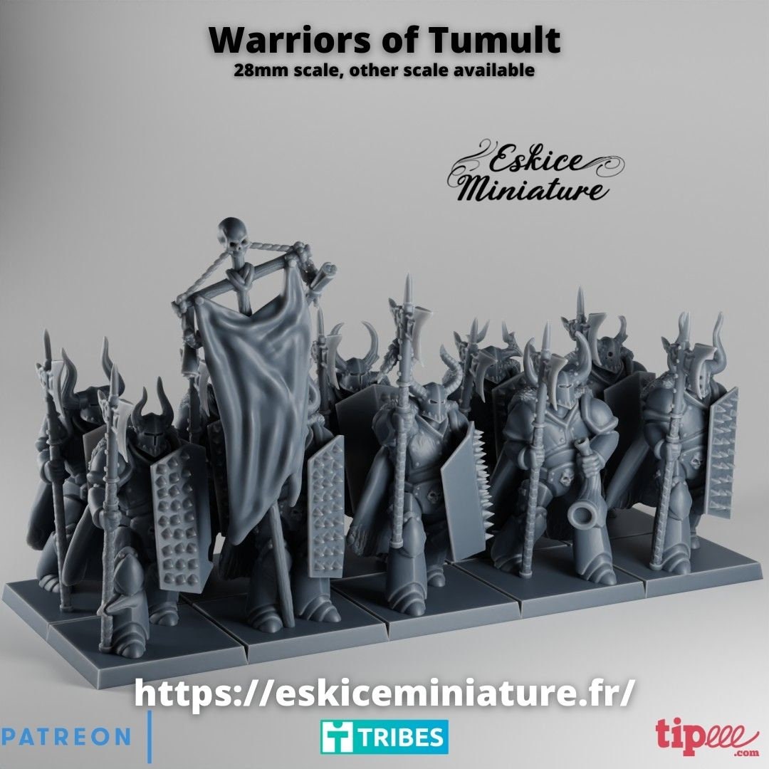Fantasy AOS WC KoW TOW Warriors of Tumult (10)