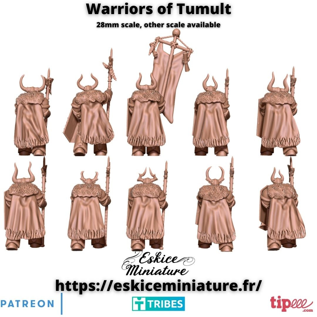 Fantasy AOS WC KoW TOW Warriors of Tumult (10)