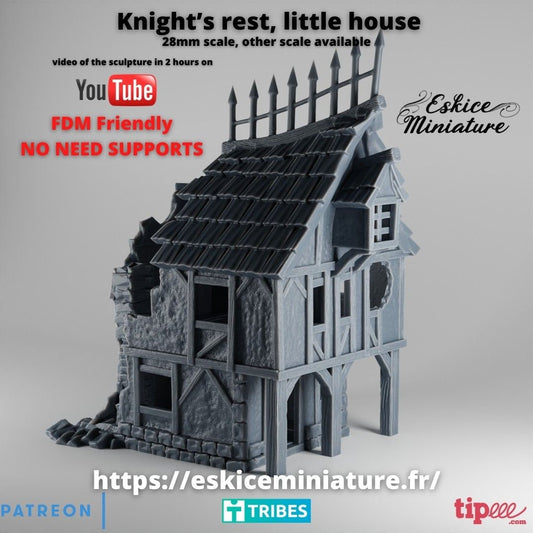 Wargaming Terrain Fantasy Knights Rest Inn Various Scales Historical Wargaming