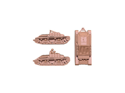 WWII German Mörserzugmittel 35t Tractor Various Scales Historical Wargaming (1 model) (US tariffs are pre-paid by us)