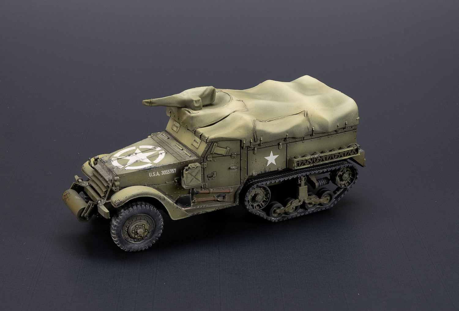 WWII US M2A1 Halftrack 3 Variants Various Scales Historical Wargaming