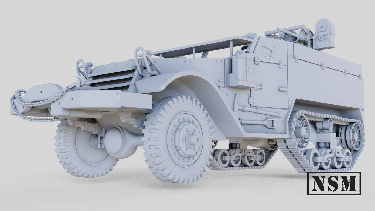 WWII British M14 Twin HMG Halftrack Various Scales Historical Wargaming (US tariffs are pre-paid by us)
