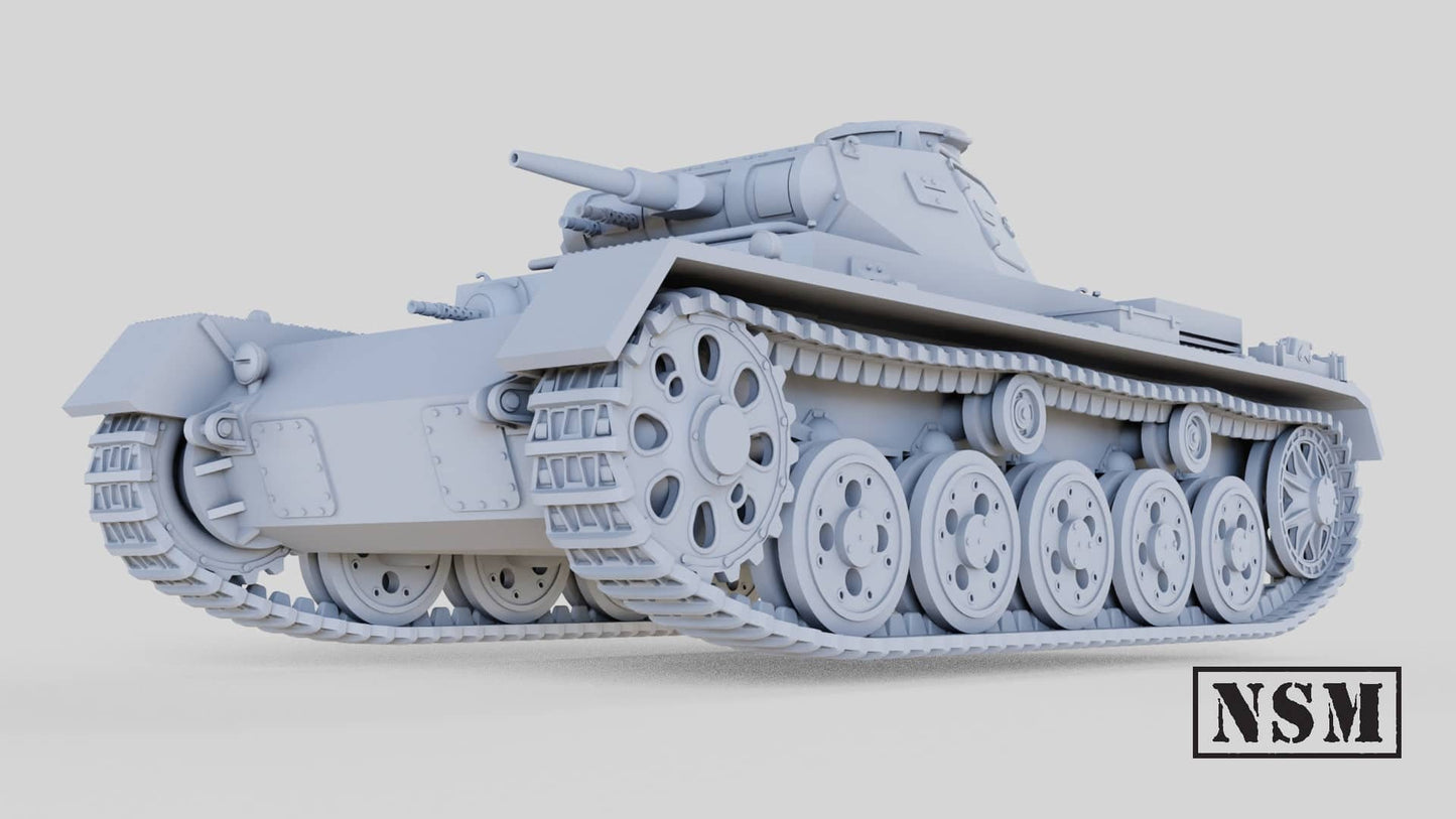 WWII Panzer III Ausf A Tank Various Scales Historical Wargaming