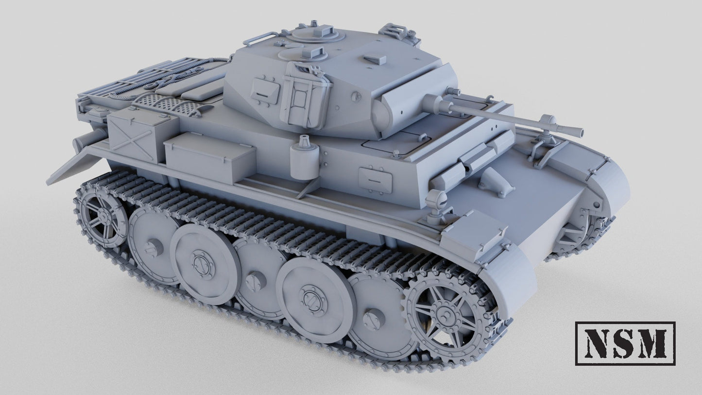 WWII German Panzer II Ausf L Luchs Various Scales Historical Wargaming (US tariffs are pre-paid by us)