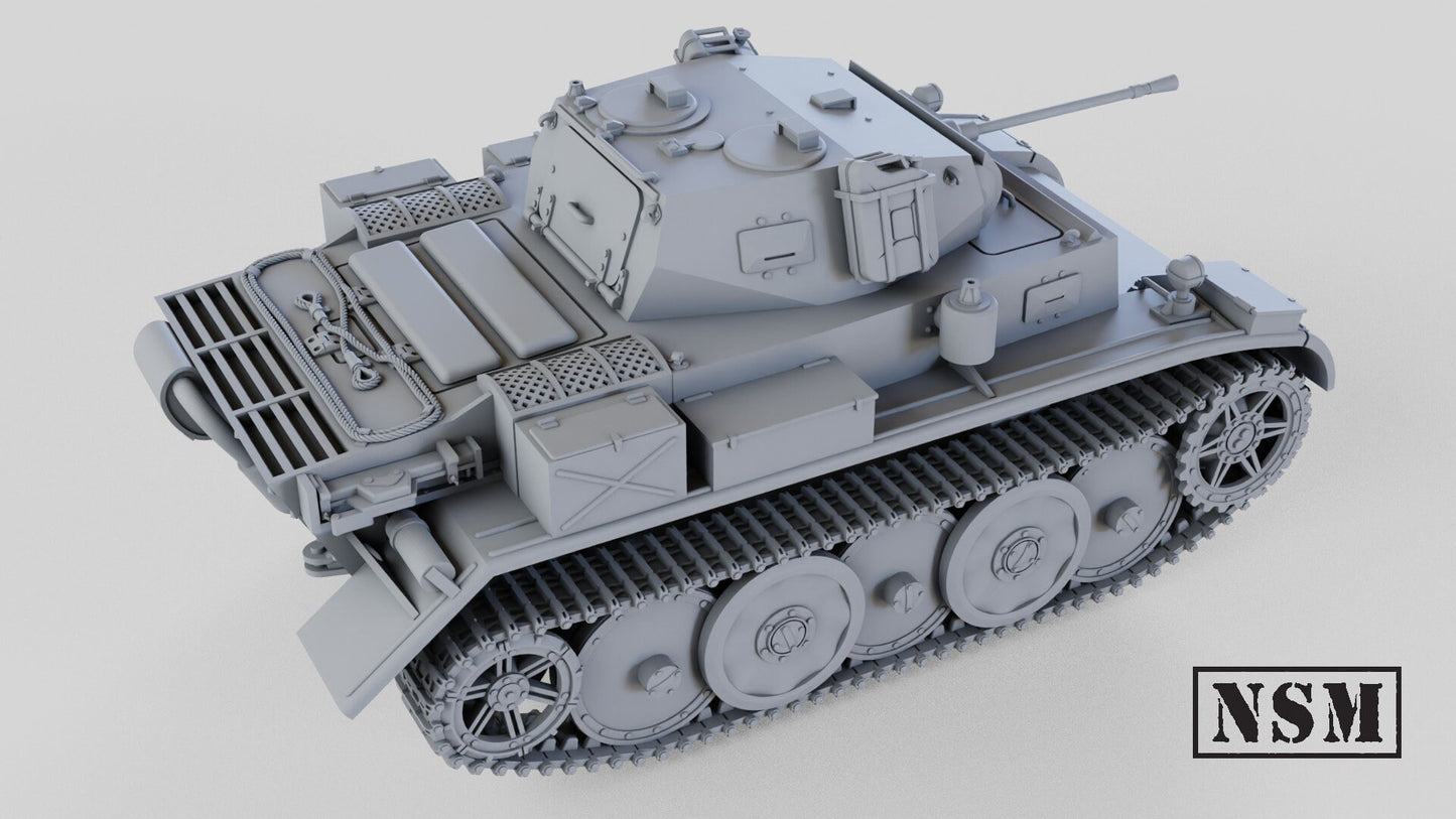 WWII German Panzer II Ausf L Luchs Various Scales Historical Wargaming