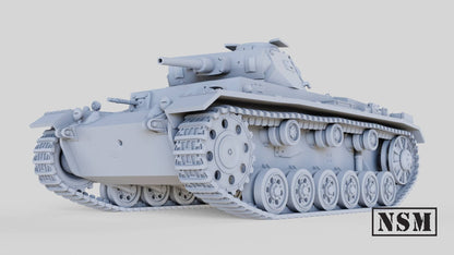 WWII Destroyed Panzer III Ausf G Various Scales Historical Wargaming (US tariffs are pre-paid by us)