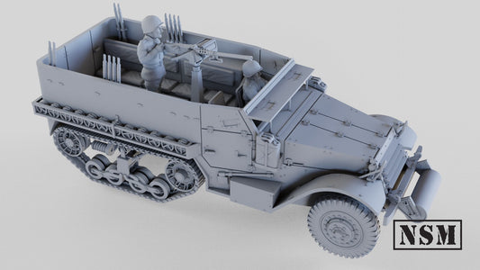 WWII Soviet M5 Halftrack Various Scales Historical Wargaming (US tariffs are pre-paid by us)