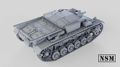 WWII German Stug III Ausf E Various Scales Historical Wargaming