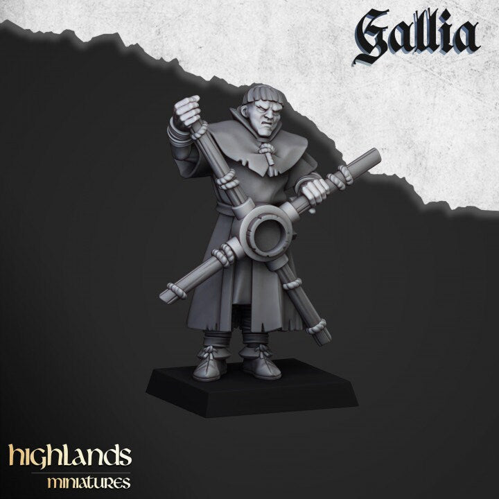 Highland Miniatures Gallia Trebuchet Fanatsy AoS TOW.