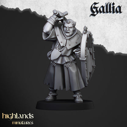 Highland Miniatures Grail Pilgrims Fantasy ToW AoS