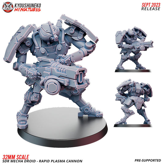 Fantasy SCFI Imperial Guard KT KOW  K47 SdR Mecha Droid Rapid Plasma Cannon