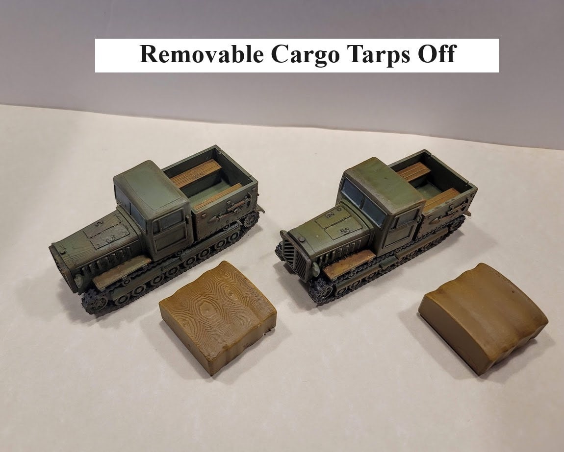 WWII Czech Praga T-6 Tractor Various Scales Historical Wargaming (US tariffs are pre-paid by us)