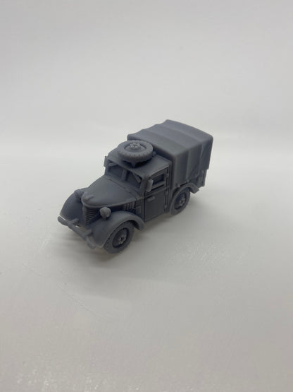 WWII Japanese Scout Car Kurogane Pick Up Closed Various Scales Historical Wargaming