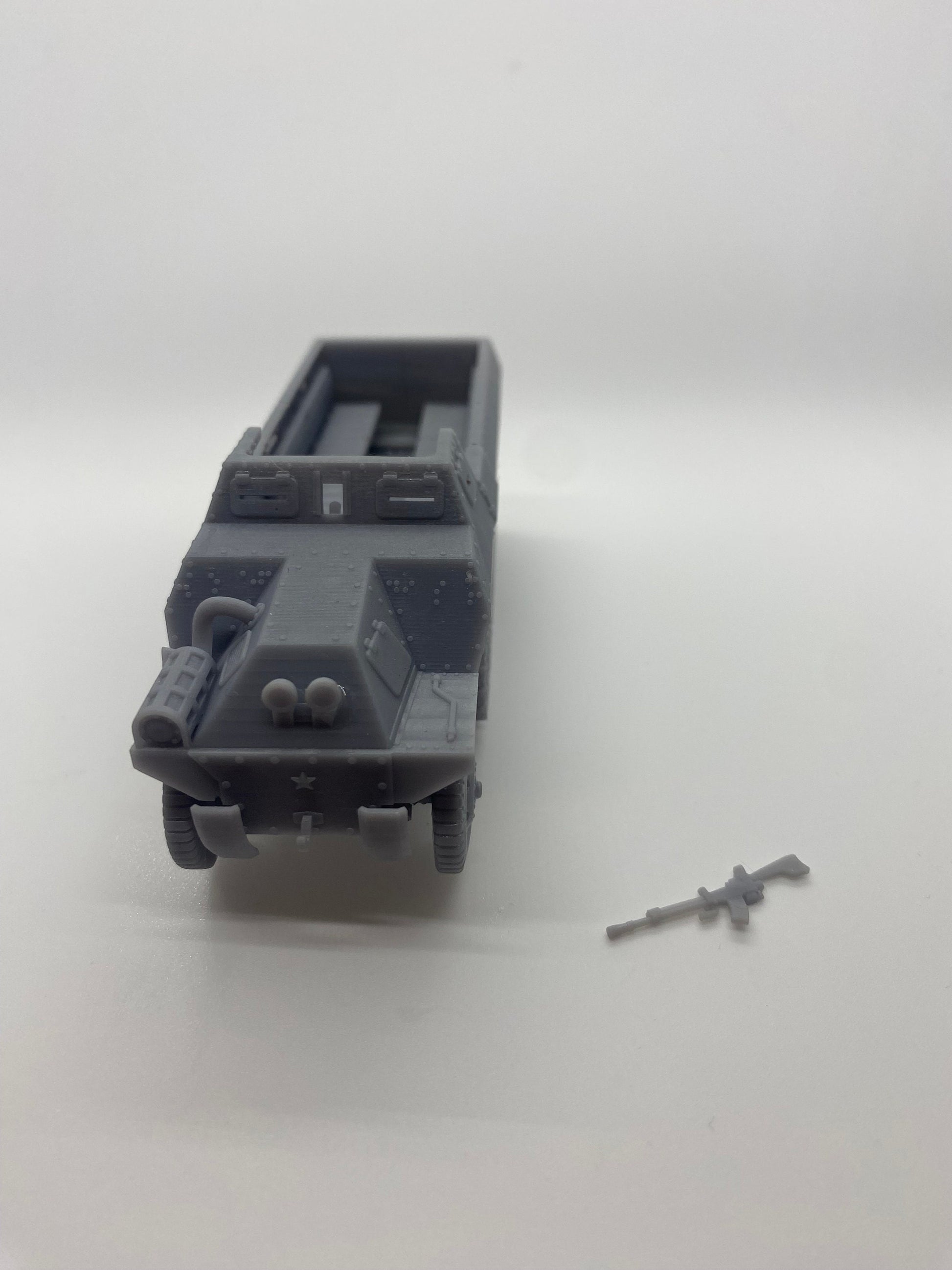 WWII Japanese Type 1 Ho Ha Halftrack Personnel Carrier with Type 92 MMG Various Scales Historical Wargaming