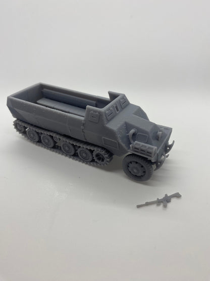 WWII Japanese Type 1 Ho Ha Halftrack Personnel Carrier with Type 92 MMG Various Scales Historical Wargaming