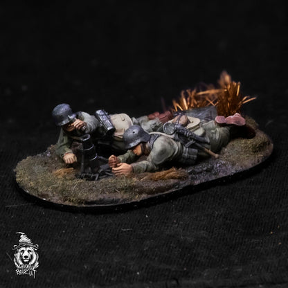WWII German Light Mortar 5 cm Granatwerfer 36 (2 models) Various Scales Historical Wargaming (US tariffs are pre-paid by us)