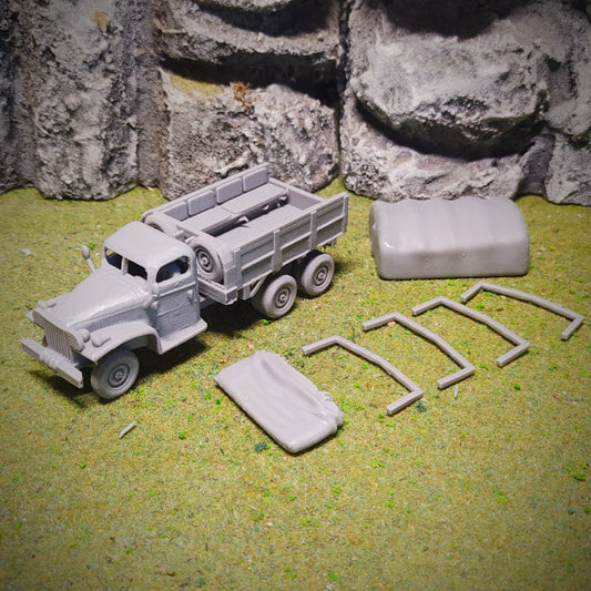 WWII US GMC Truck Various Scales Historical Wargaming