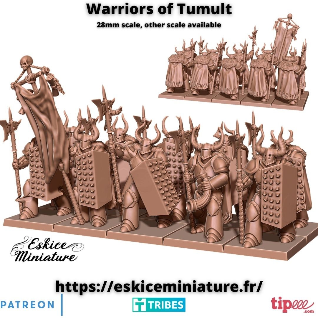 Fantasy AOS WC KoW TOW Warriors of Tumult (10)