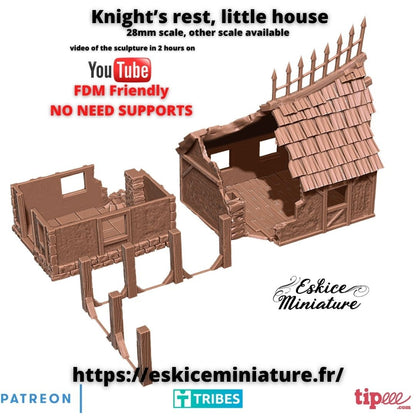 Wargaming Terrain Fantasy Knights Rest Inn Various Scales Historical Wargaming