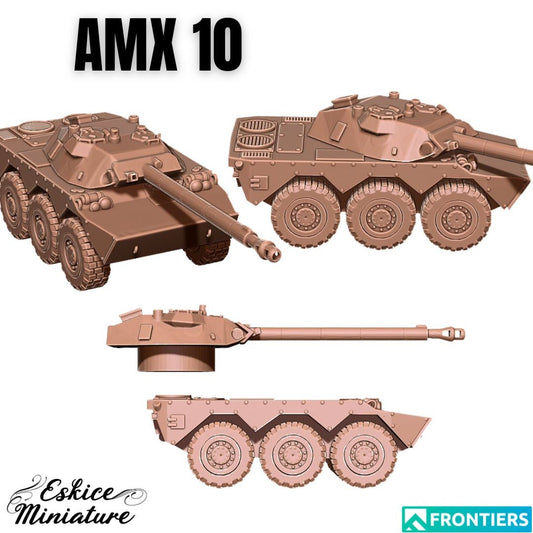 Modern Warfare French AMX 10 Armoured Vehicle Various Scales Historical Wargaming