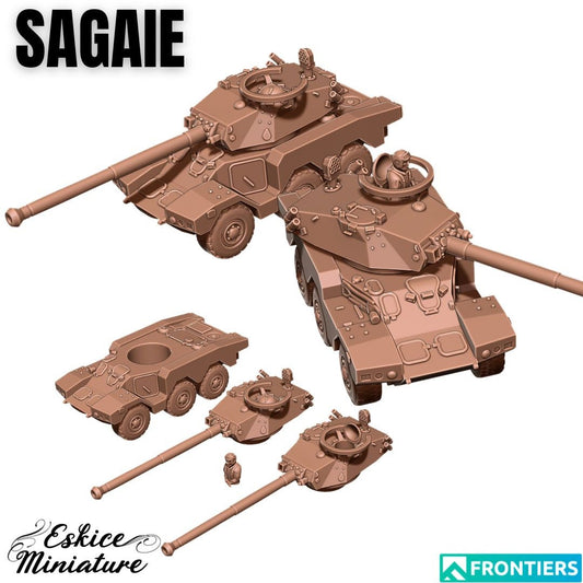 Modern Warfare French ERC 90 Sagaie Armoured Car Various Scales Historical Wargaming (US tariffs are pre-paid by us)