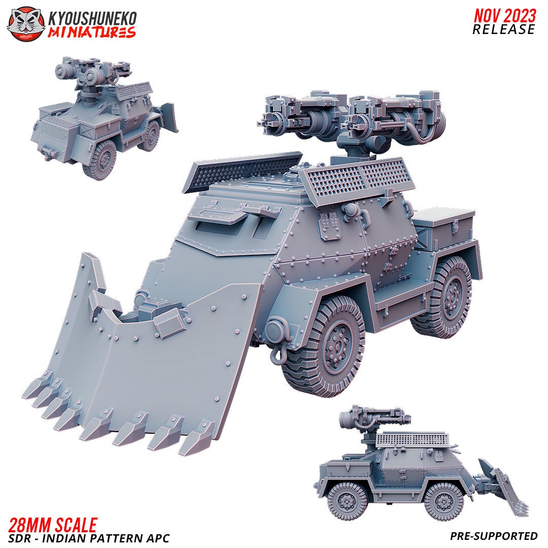 Fantasy SCFI Imperial Guard KT KoW K47 SDR - Indian Pattern ApC 5 Turret Included