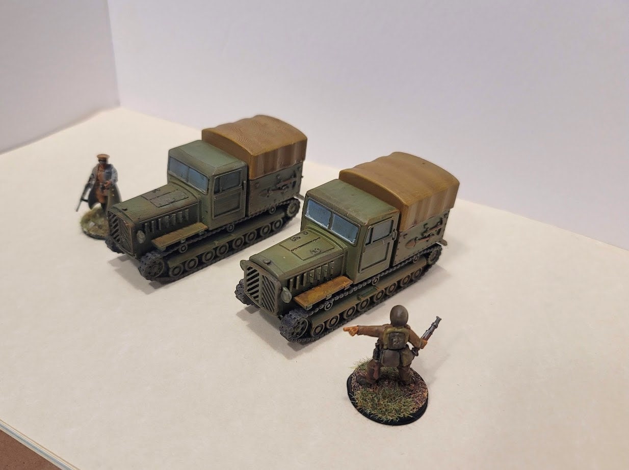 WWII Czech Praga T-6 Tractor Various Scales Historical Wargaming