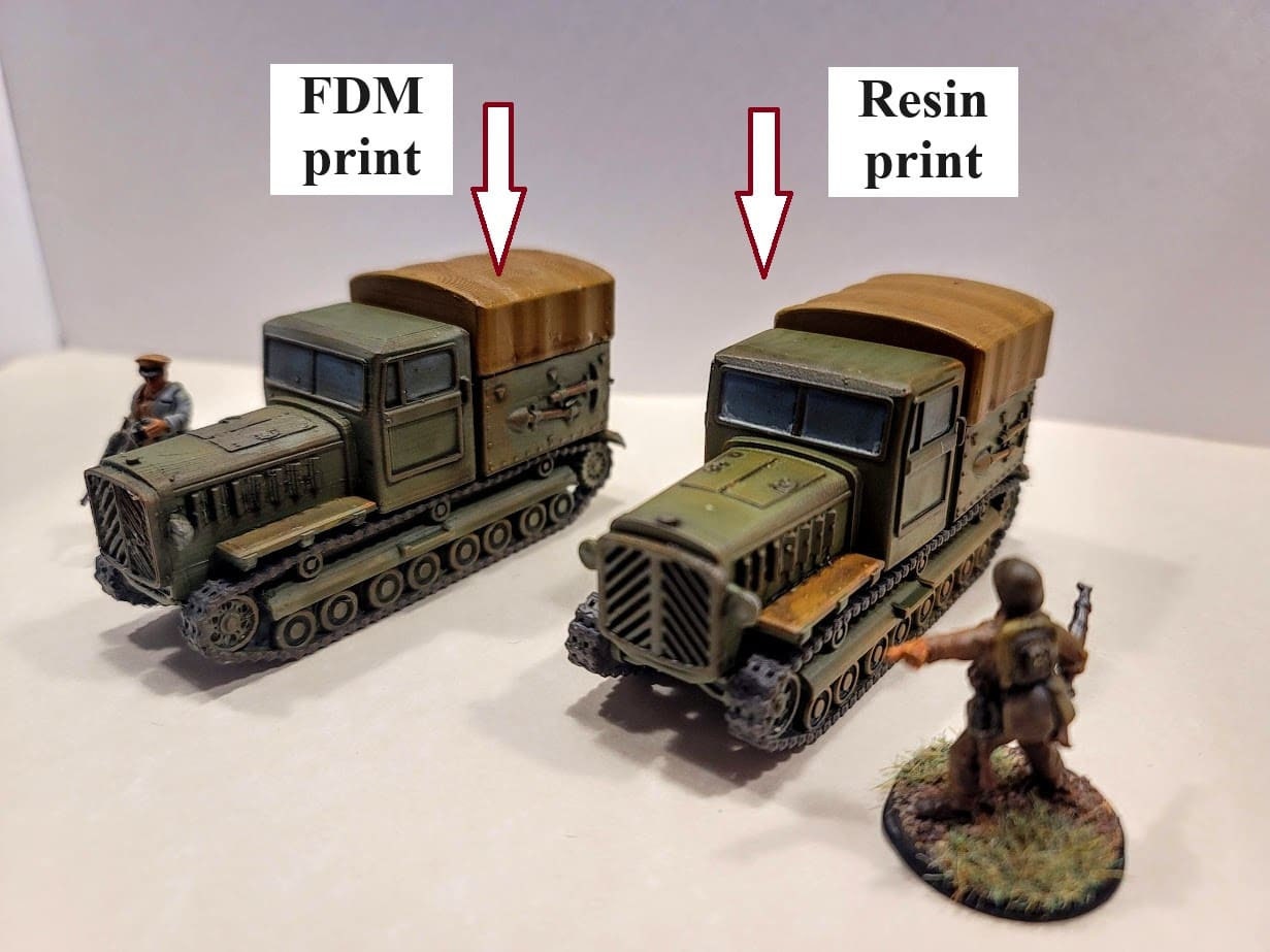 WWII Czech Praga T-6 Tractor Various Scales Historical Wargaming (US tariffs are pre-paid by us)