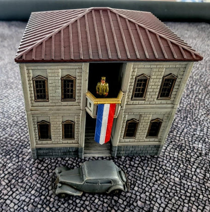 Wargaming Terrain Large Administration Building Various Scales Historical Wargaming