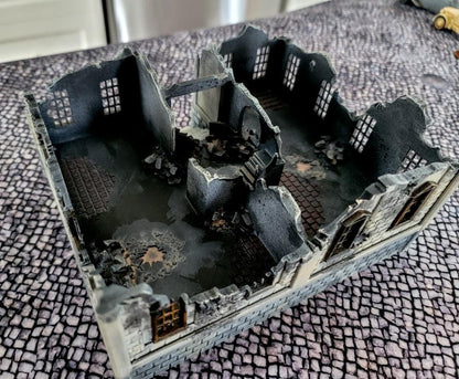 Wargaming Terrain Large Administration Building Various Scales Historical Wargaming